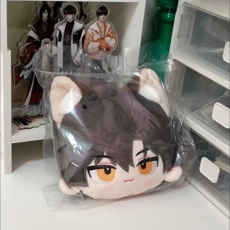 Nuovo Disponibile Link originale Fare clic su accessori per bambole 10 cm Cheng Xiaoshi Lu Guang Qiao Ling Portachiavi in peluche Zaino Decor Regali per bambole