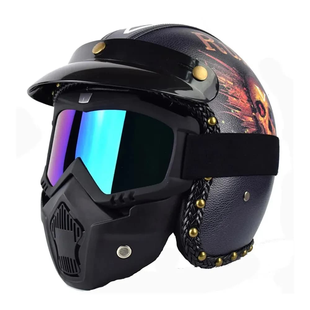 Occhiali Protettivi per Moto, Antivento e Antipolvere, Maschera Tattica Anti-Esplosione, Occhiali da Motocross e Sci