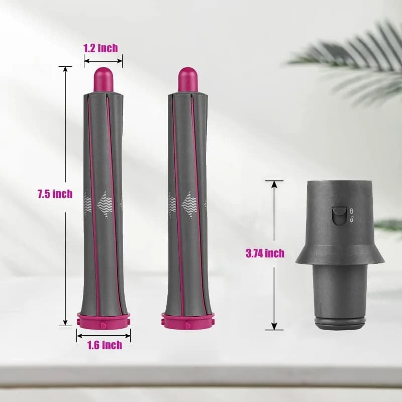 Adapter for Dyson Hair Dryer Nozzle To Prevent Flyaway, Compatible with Dyson HD08 Curling Iron HS01 HS05 HS08