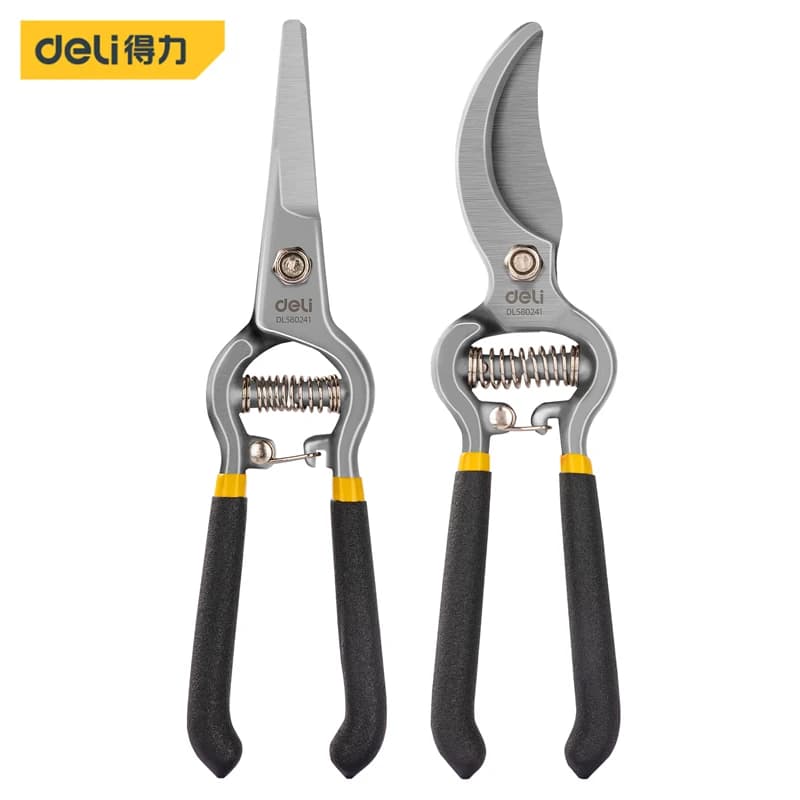 2 pcs Professional Garden Scissors Sharp Bypass Trimmer Potting Shears For Trees Hand Shears Clippers for Garden Scissors