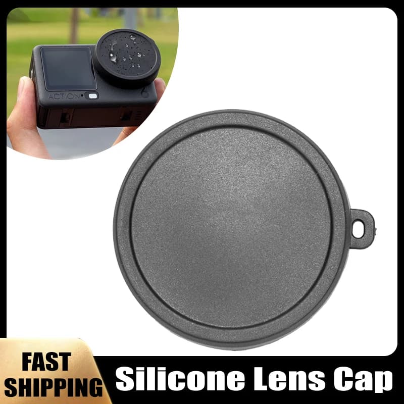 Silicone lens cover for DJI Osmo Action 6 Anti-scratch protective cover, anti- fingerprint and anti-dust for camera accessories Action6