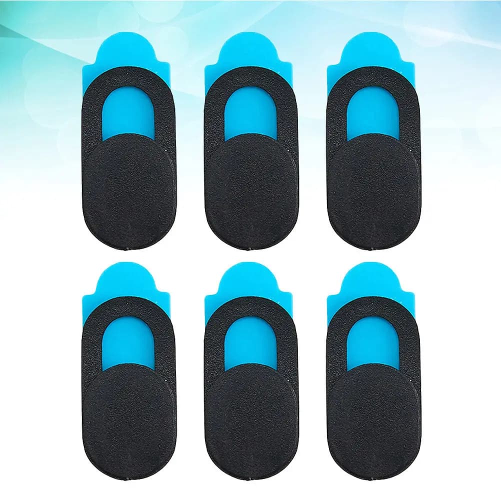 6Pcs Webcam Cover Slim Design Privacy Protection for Laptop Smartphone Tablets Desktop Pc Web Camera Webcam Cover
