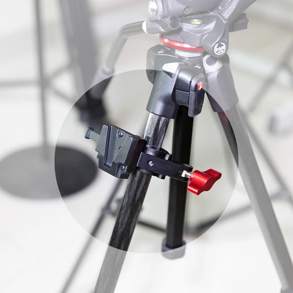 Portatile Nano Micro Tiny Compact Mini V-mount V-lock Mount supporto per batteria morsetto Clip fr fotocamera treppiede Gimbal Trinity Slider fai da te