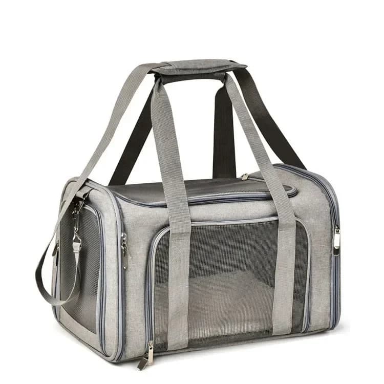 Vendite calde Rifornimento della fabbrica Portafogli morbidi Borsa pieghevole portatile per cani Borsa da viaggio per cani da compagnia all'aperto
