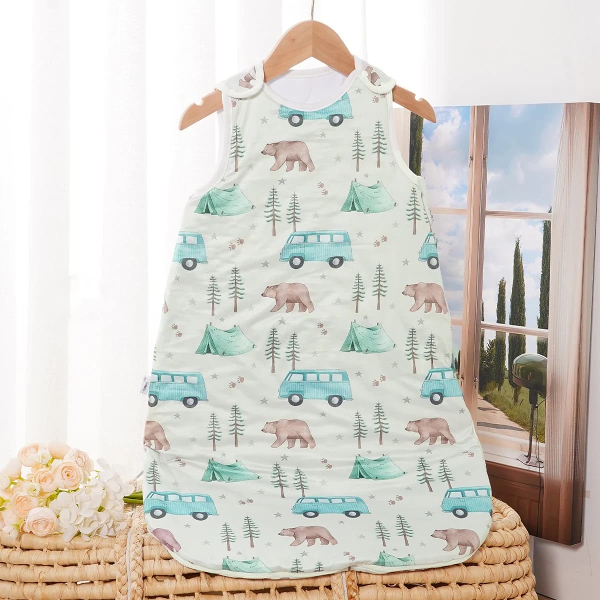 2025 New 100% Polyester Autumn Winter Warm Children's vest Unisex Anti-Calcio Newborn Baby Dresses