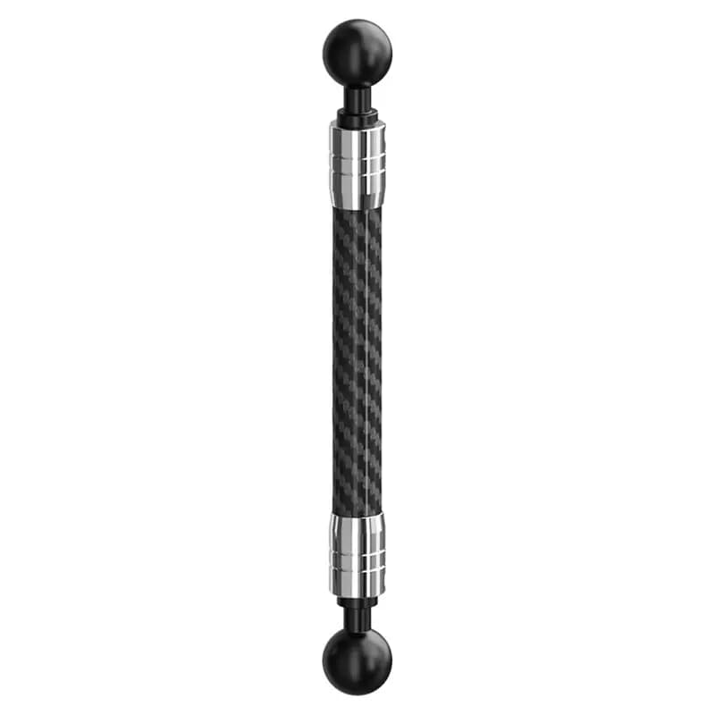 New Arrival Fashion Extension Rod Double 17Mm Ball Heads Carbon Fiber Build For Action Camera Gpss Phone Mount