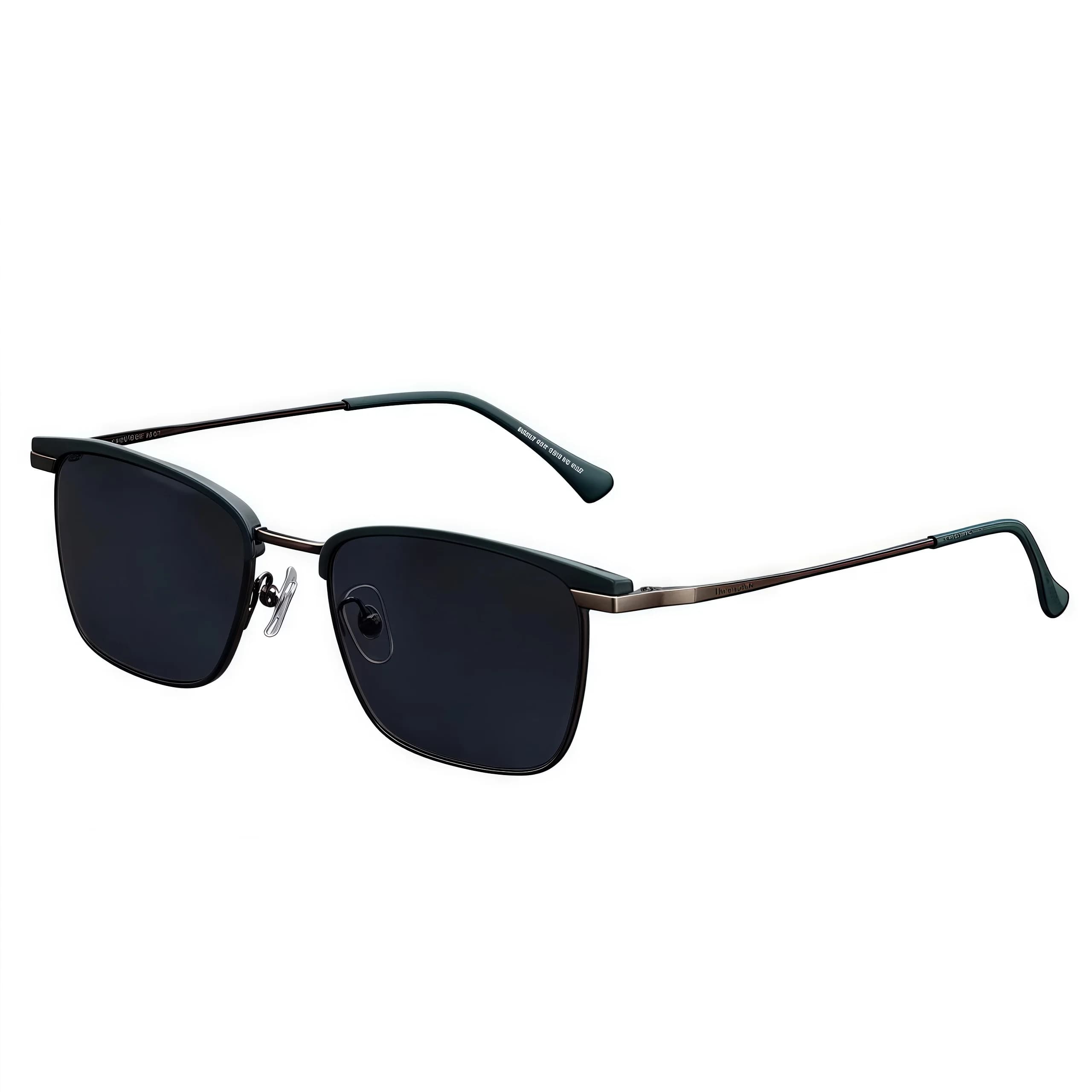 Retro Daily Personality Small Frame Niche Square Men's and Women's Artistic UV Resistant Sunglasses Versatile Sunglasses
