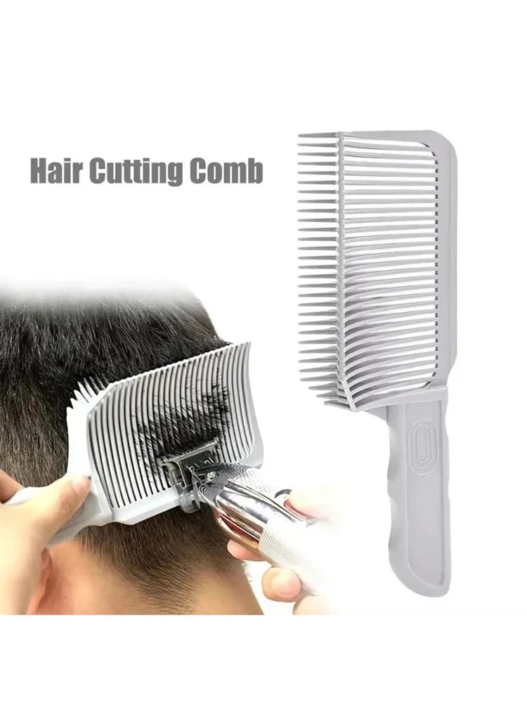 Pettine Professionale per Sfumature, Pettine per Taglio a Livello di Precisione per Barbiere, Pettine per Sfumature Resistente al Calore per Uomo, Strumento di Styling per Salone