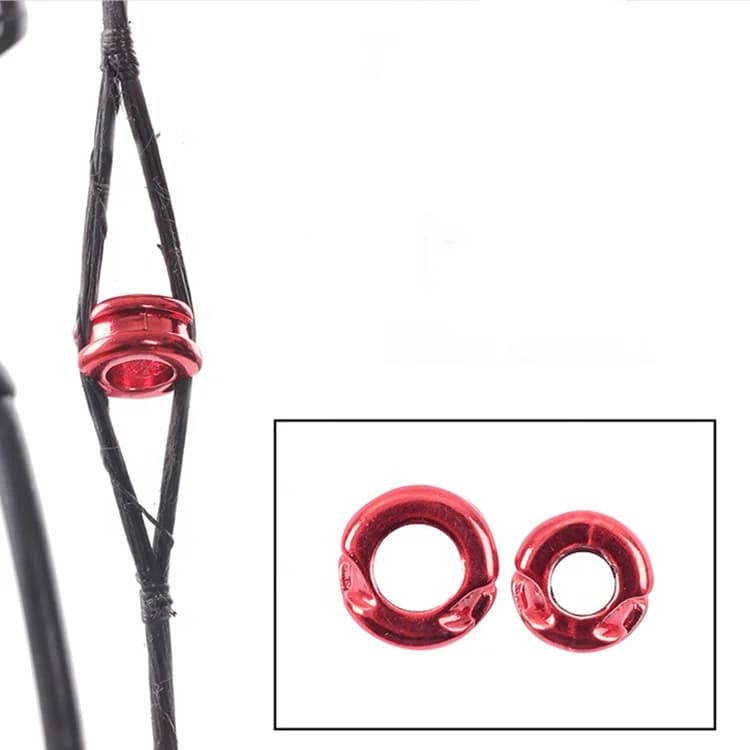 1pcs Archery Target Shooting & Hunting Compound Bow Accessories Aluminum Alloy Size 1/4" 3/16" Non-hooded Peep Sight