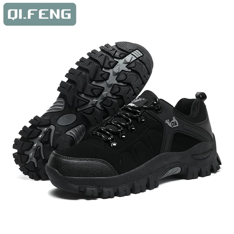 Plus Size Classic Men Outdoor Sports Hiking Shoes Comfortable Footwear Trekking Shoe Climbing Sneakers Man All Season Sneaker