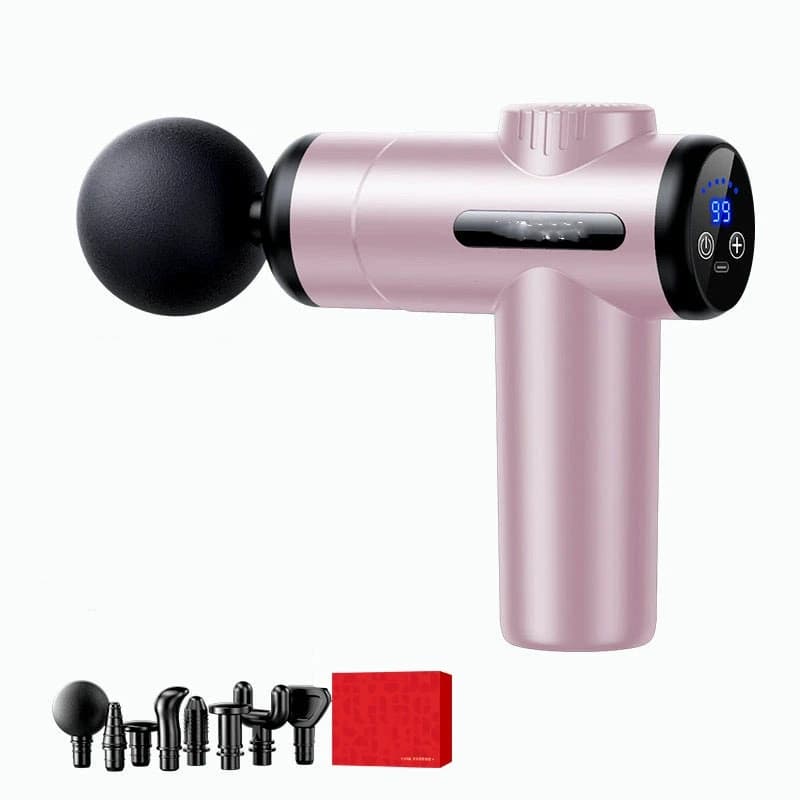 Portable Massage Gun with Hot/Freddo Function, Professional Percussion Massage for Deep Fabrics, for Athletes, Relaxing Collo and Body