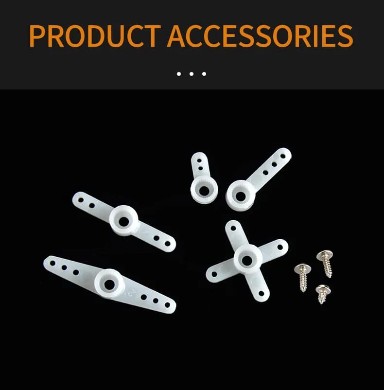 DSPOWER 2G Mini Metal Gear Servo digitale Motore Coreless per Micro RC Auto Aereo Elicottero ad ala fissa Barca Condotto Robot Giocattolo Parte
