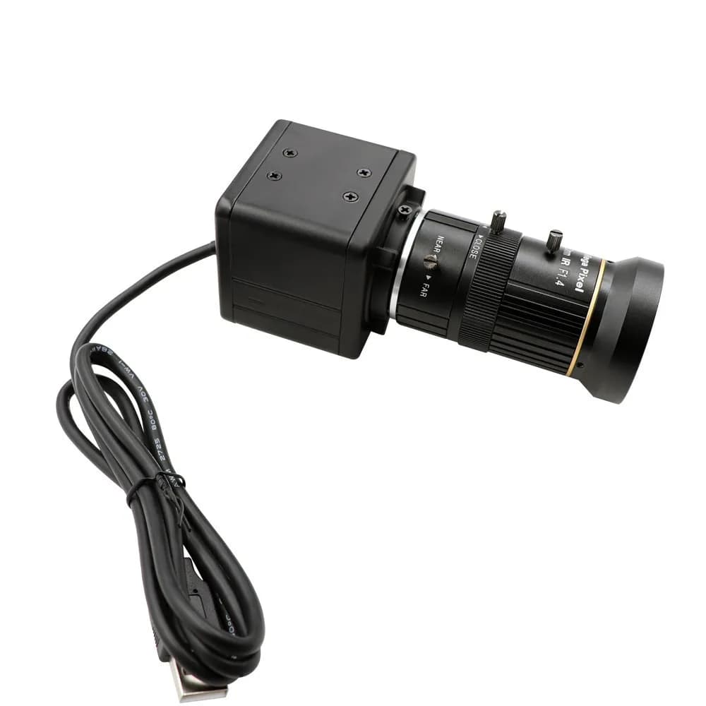 H264 Low Light IMX462 Full HD 1080P CS Varifocal 5-50mm Webcam UVC Plug Play USB Camera For Windows Linux Android Mac