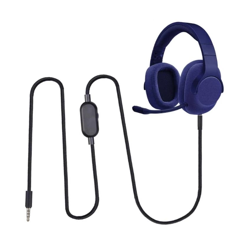 Y4UE Gaming Headset Cable Replacement for GPRO X G233 G433 Headphone Flexible Cord No-loss Sound Cable Cable Wire