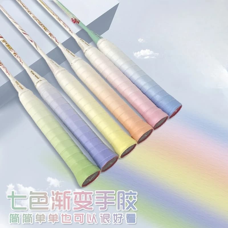 Non-slip tape for badminton racket, soft cushioning for tennis racket, sweat resistant, durable grip