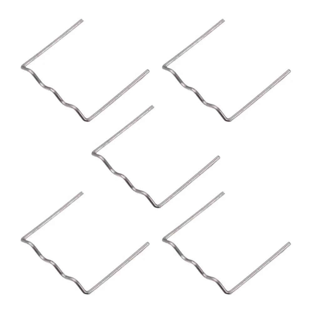A76I-1000Pcs Metal Standard Pre Cut 0.6Mm Hot Staples For Plastic Stapler Car Bumper Repair Hine Welder Wires Car Repair Tool