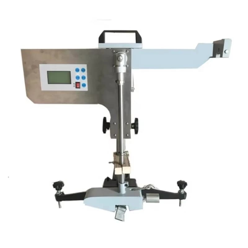 Tester di resistenza allo scivolamento e attrito a pendolo con display digitale