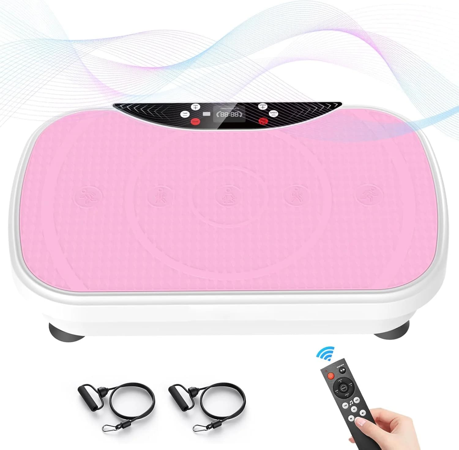 Multifunctional Use ABS Vibration Platform Machines Whole Body Weight Loss Fitness Vibration Plate