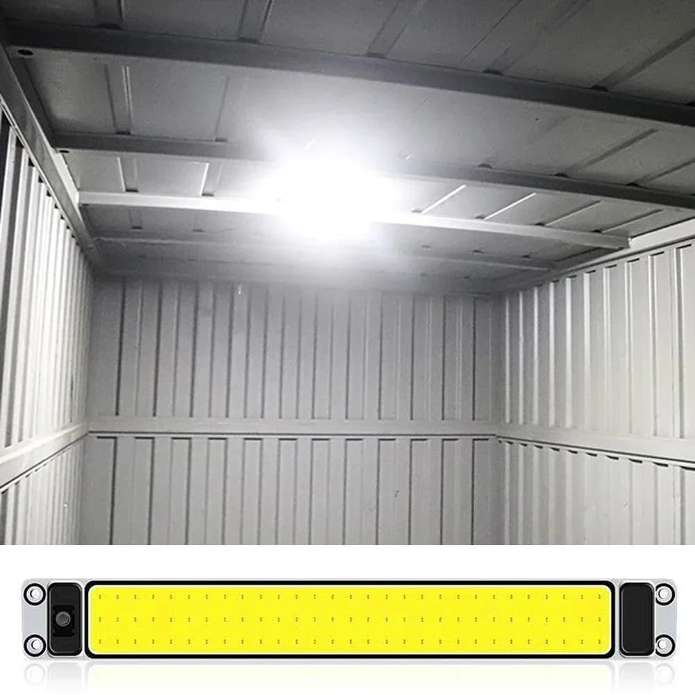 Luce LED per Auto 87LED 12-24V, Striscia Luminosa Notturna, Luce Interna, Lampada da Soffitto con Interruttore On/Off per Furgoni, Camion, Camper, Barche