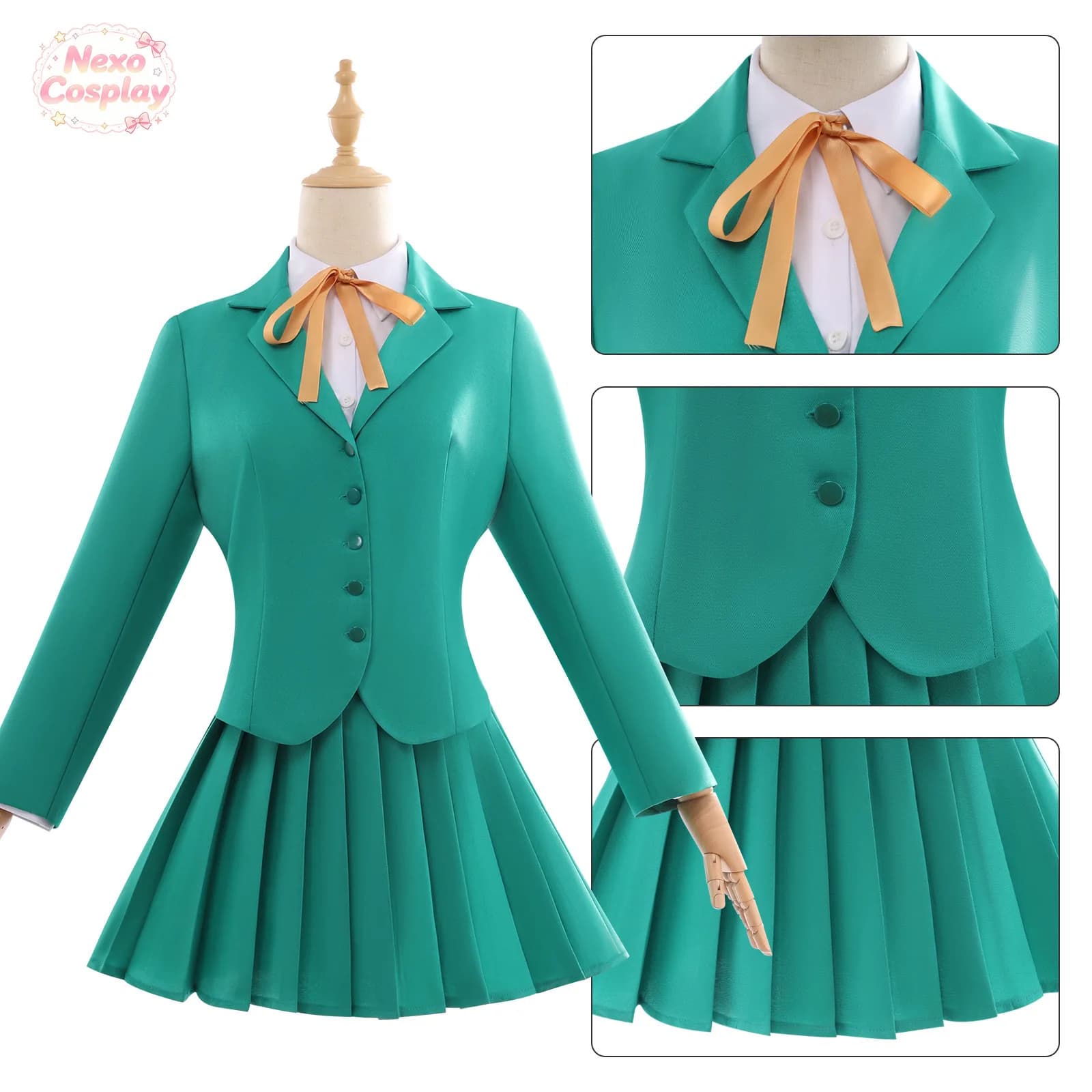 Magic Knight Rayearth Fuu Hououji Cosplay Costume Anime Party Uniform Hallowen Play Role Clothes Clothing NexoCosplay
