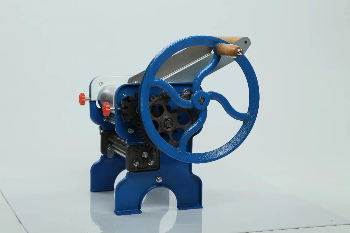 180-4FXZC Macchina per appiattire la pasta manuale Macchina per pasta per uso domestico per hotel Negozi alimentari con cuscinetto per pasta per pizza