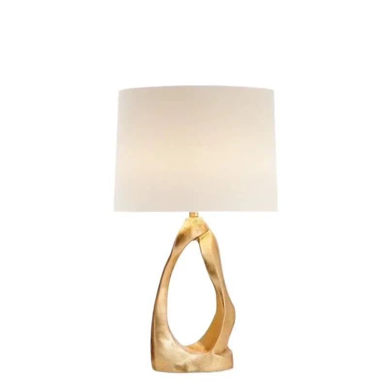 American creative golden living room desk lamp
