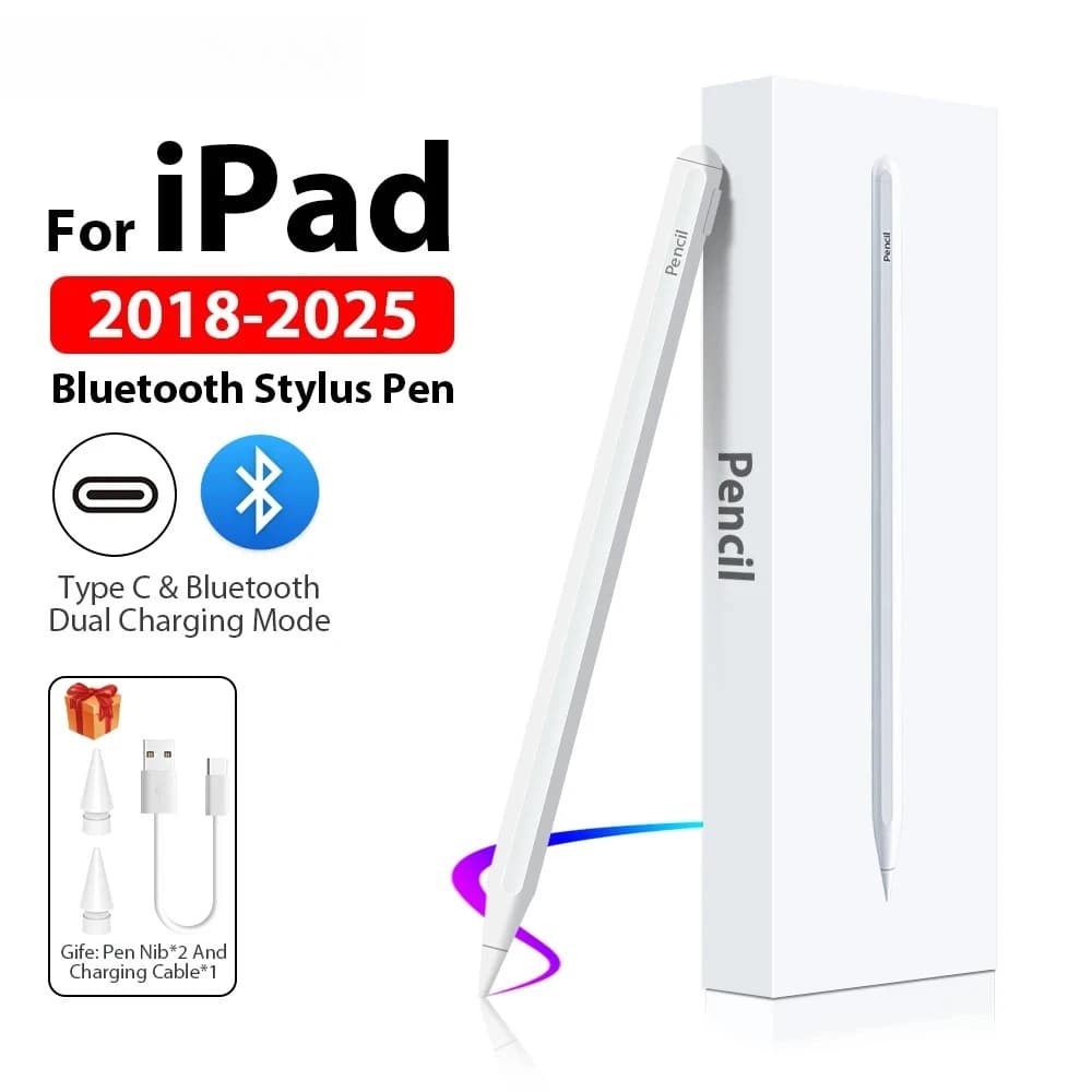 Penna stilo per Apple Pencil per iPad Pro 13 11th M4 M5 12.9 Air 11 M3 M2 5 4 A16 10 9 8 10th 9th Generation Mini 6 7 Penne touch