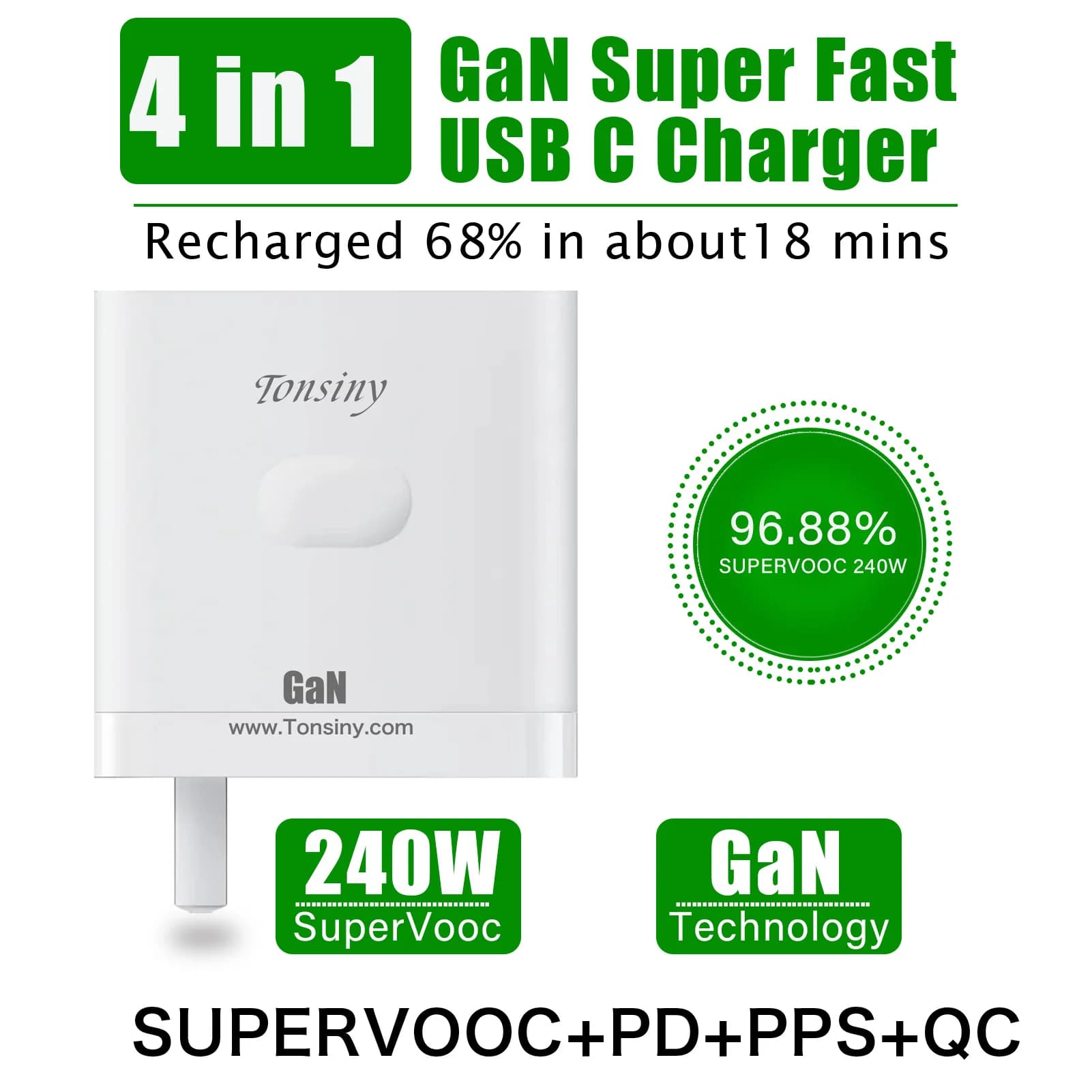 Per caricabatterie Realme SuperVooc Adattatore da parete 240 W Caricatore Oneplus 100 W Caricatore da viaggio Realme GT 6 12 SuperDart PD65W per iPhone MacBook Laptop Lenovo USB C per Samsung Caricabatterie pps 45W Us