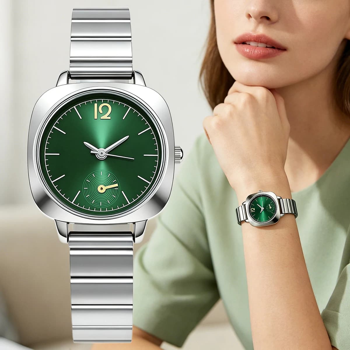 Business Alloy Women Ladies Fashion Luxury Quartz Watches Anniversary Gift