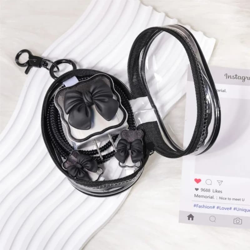 Waterproof Charging Cable Organizer Bag for iPhone 18 17 16 15 14 13 12 11 18W/20W Adapter Travel Data Wire Storage Case