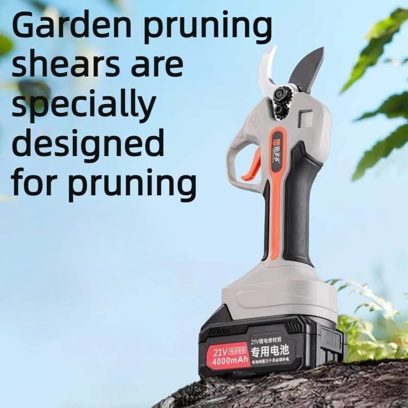 Electric Scissors Garden Light, Copper Shears, Powerful Professional Manual for Frutteti e Arbusti, Gardening Tools