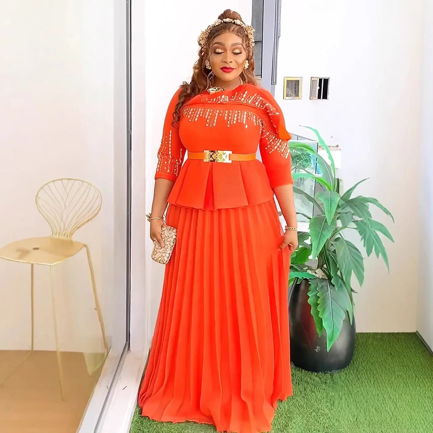 Eleganti abiti africani per le donne 2025 Africa Abbigliamento Taglie forti Natale Festa di nozze Abito lungo Dashiki Ankara Abiti Robe