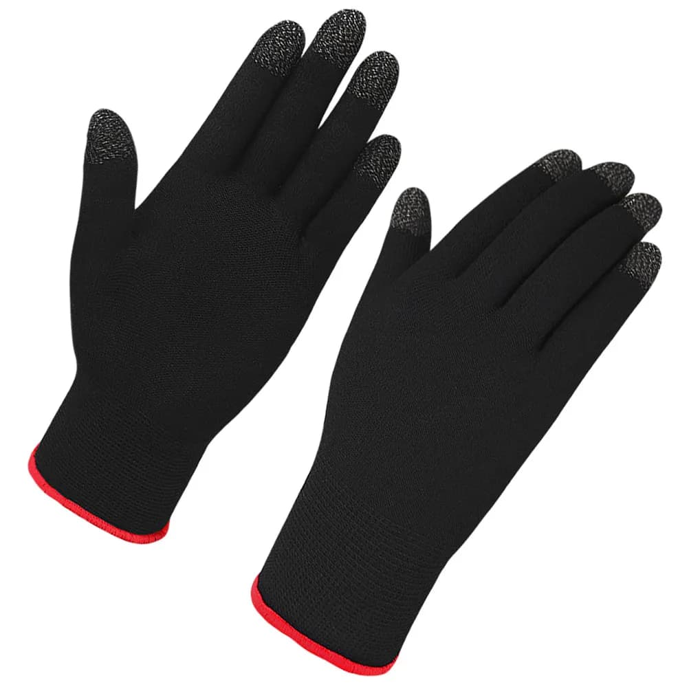 1 paio di guanti invernali da ciclismo compatibili con il touch screen, guanti sportivi caldi e antivento per bici, moto, escursionismo