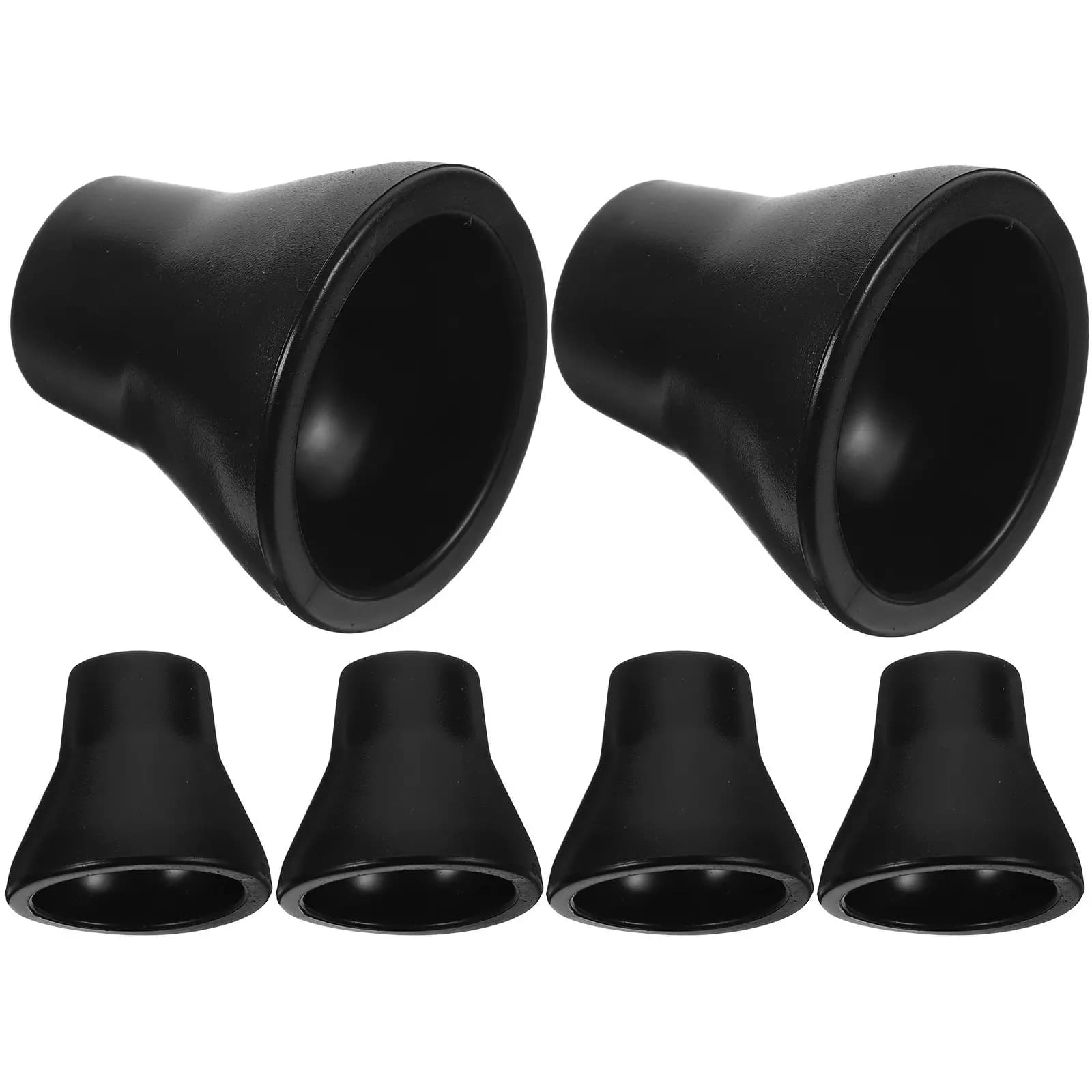 6Pcs Golf Ball Picker Sucker Rubber Grip-Mounted Portable Compact Retriever Strong Adsorption Effortless Ball Pickup Golf