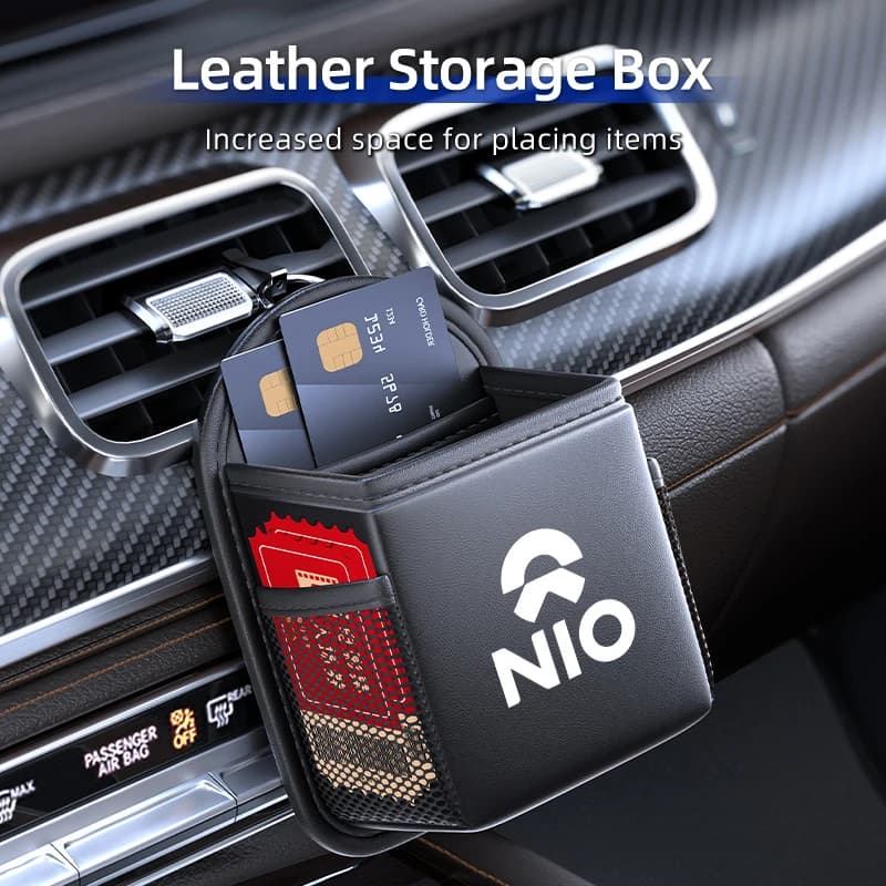 Car Air Vent Storage Case Small Parts Organizer Box Hanging Bag For Nio ES6 EC6 ES8 ES7 ET5 ET7 EP9 EVE 2021 2022 2023