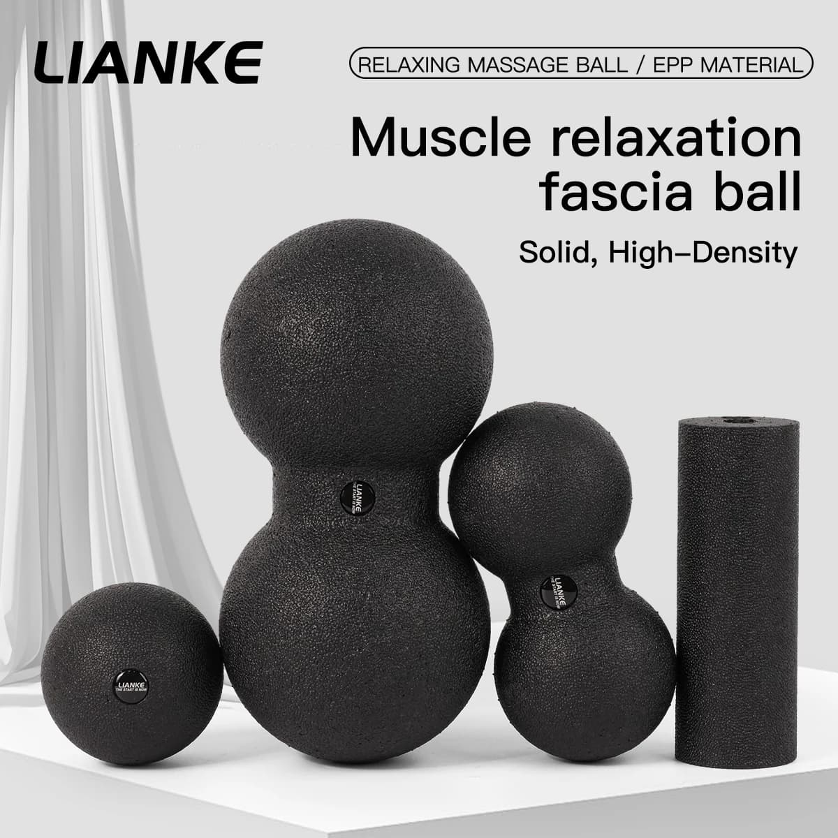 EPP Foam Roller Set—designed to aid in fitness training and help relieve muscle soreness throughout the body.