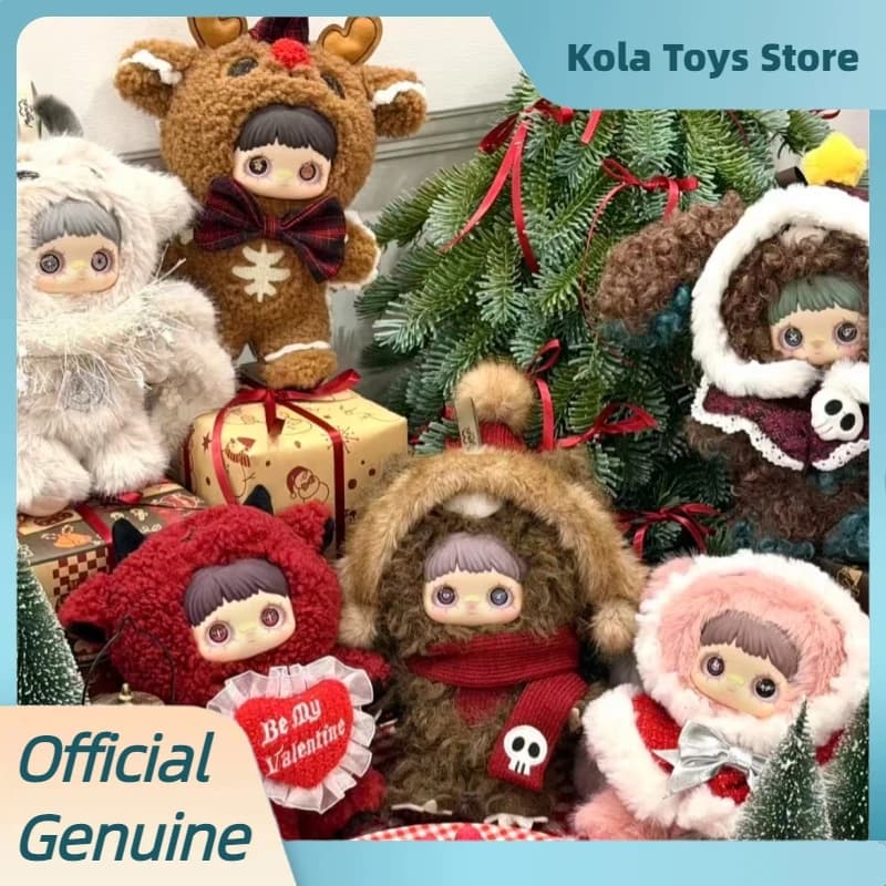 Maymei Winter Weirdness Series Blind Box Simpatico sacchetto di peluche in vinile Ciondolo Figura Bambole Maymei Mystery Box Giocattoli Ragazze Regali di Natale