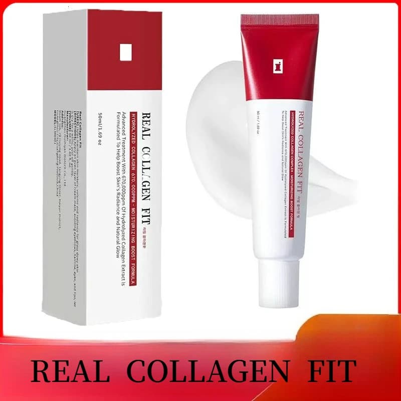 Real Collagen Fit, Collagen Wrapping Mask, Collagen 670,000ppm, Peel Off Facial Mask for elasticity, Hydrating, Glow, Glass Skin