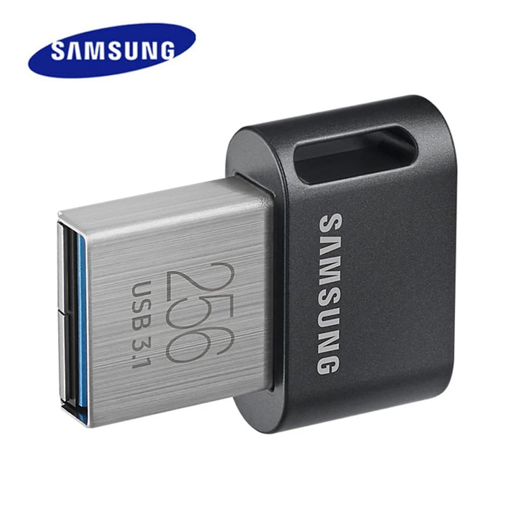 SAMSUNG Chiavetta USB 3.1 originale FIT Plus 128 GB 256 GB 512 GB 400 MB/s Mini Pen Drive ad alta velocità 64 GB Velocità di lettura fino a 300 MB/s