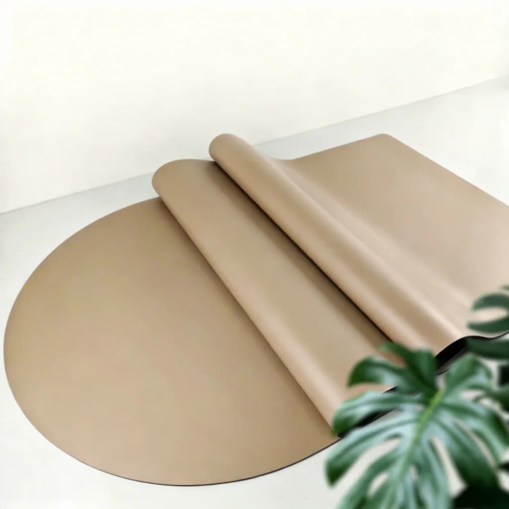 Custom Logo Pilates Accessories Nature Rubber PU Non-slip Arch Shaped Thick Yoga Mat for Home Gym Fitness