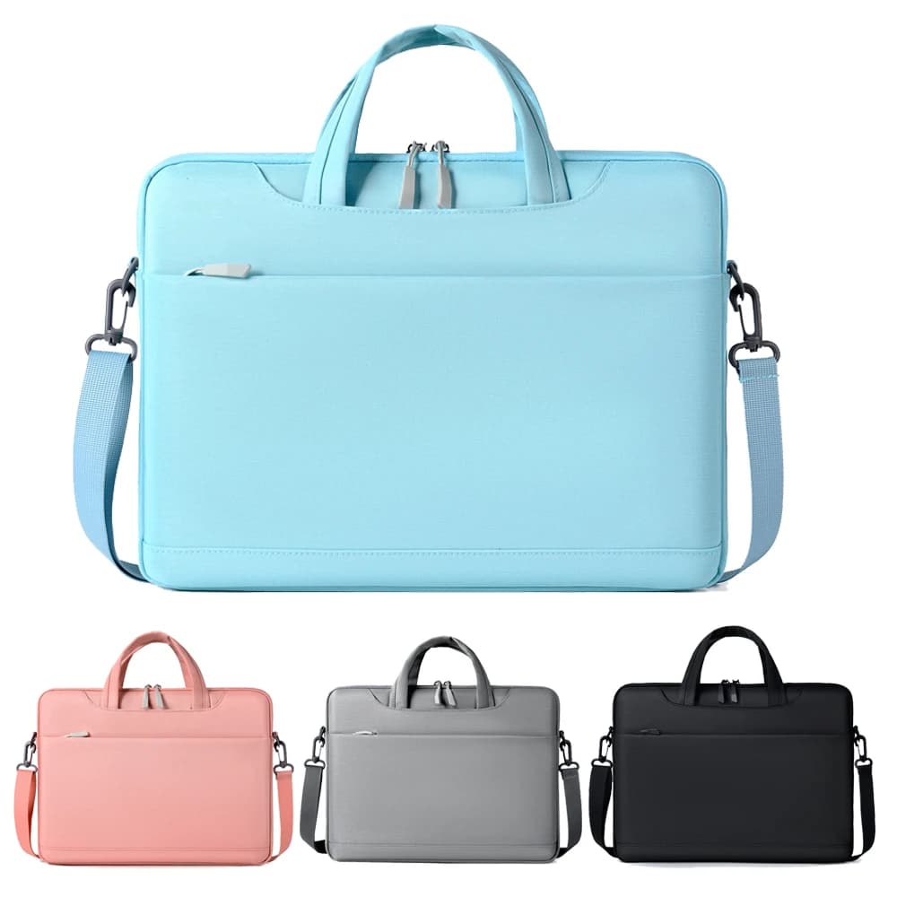 Borsa per laptop Borsa a tracolla Borsa per notebook Valigette per 13 14 15 15.6 pollici MacBook Air Pro Xiaomi Huawei Asus Dell Custodia a manica