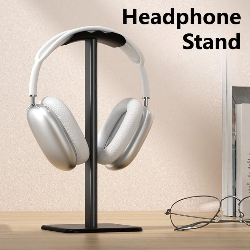 1PCS Desktop Simple Headphone Storage Rack Headphone Holder Stand for P47 P9 Pro Max Sony AirPods Max Headset Couple Mount Base