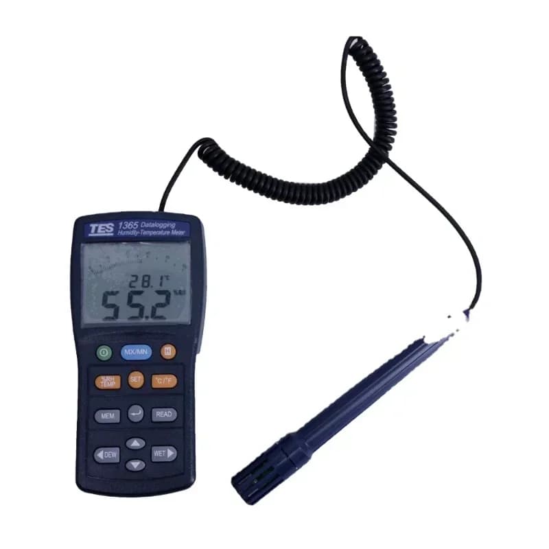 Termoigrometro con registrazione dati TES-1365 con interfaccia RS-232 - Offerta imperdibile