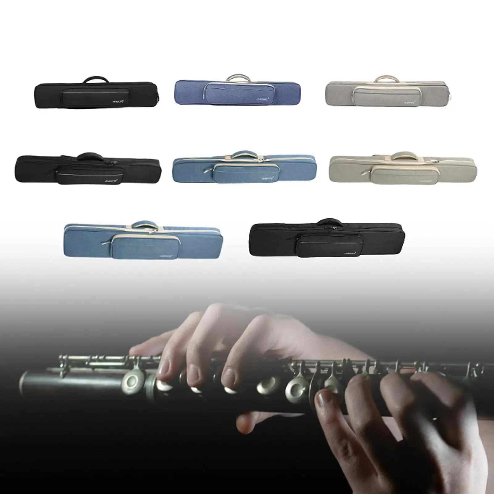 Custodia per stecche da biliardo 3x4 portatile, organizer per 3 puntali e 4 impugnature con tracolla, in tessuto Oxford, borsa porta stecche da snooker