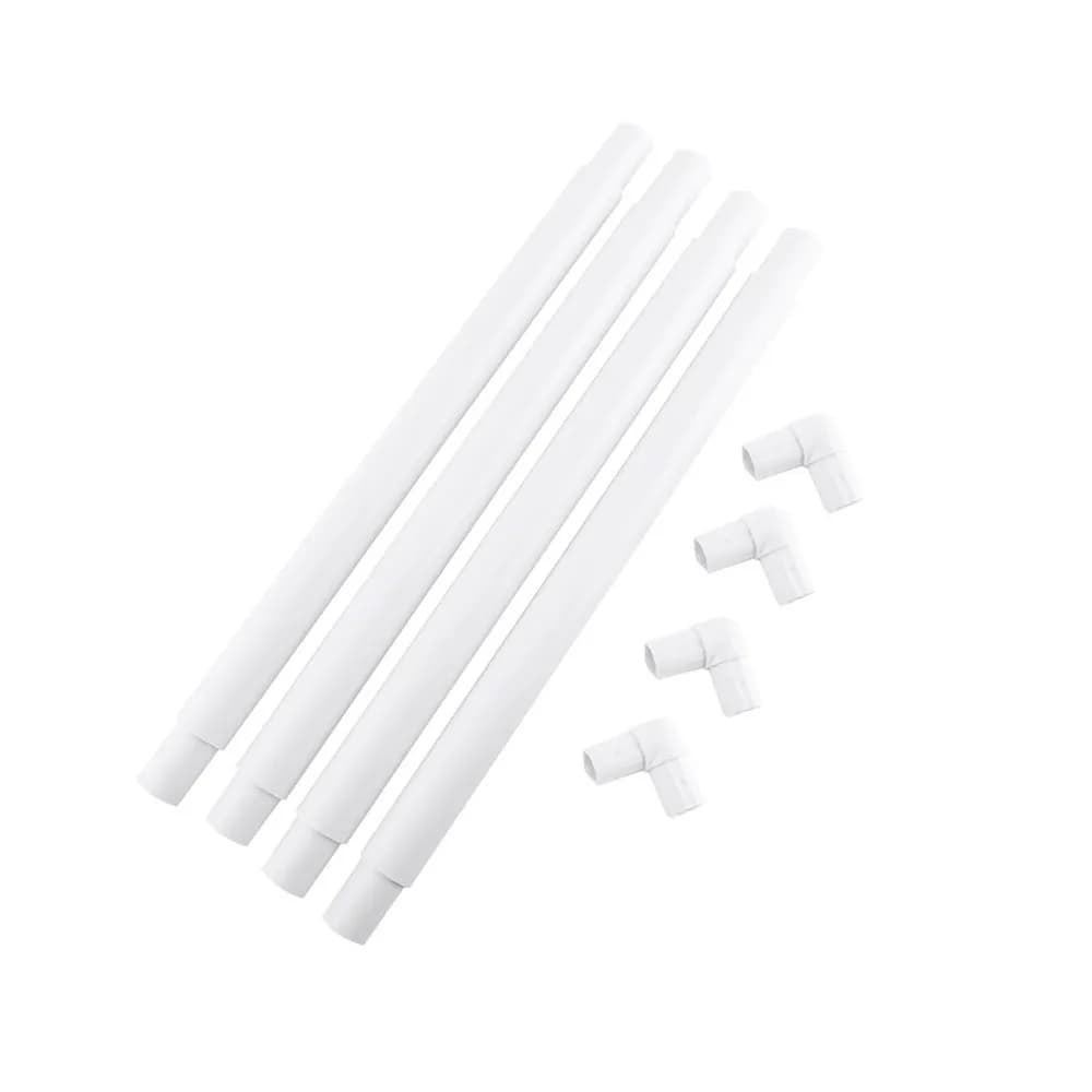 Plastic Square Embroidery Frame Clamping Structure Square Shape Needlework Hoop Punch Needle Hand Embroidery Cross Stitch Frame