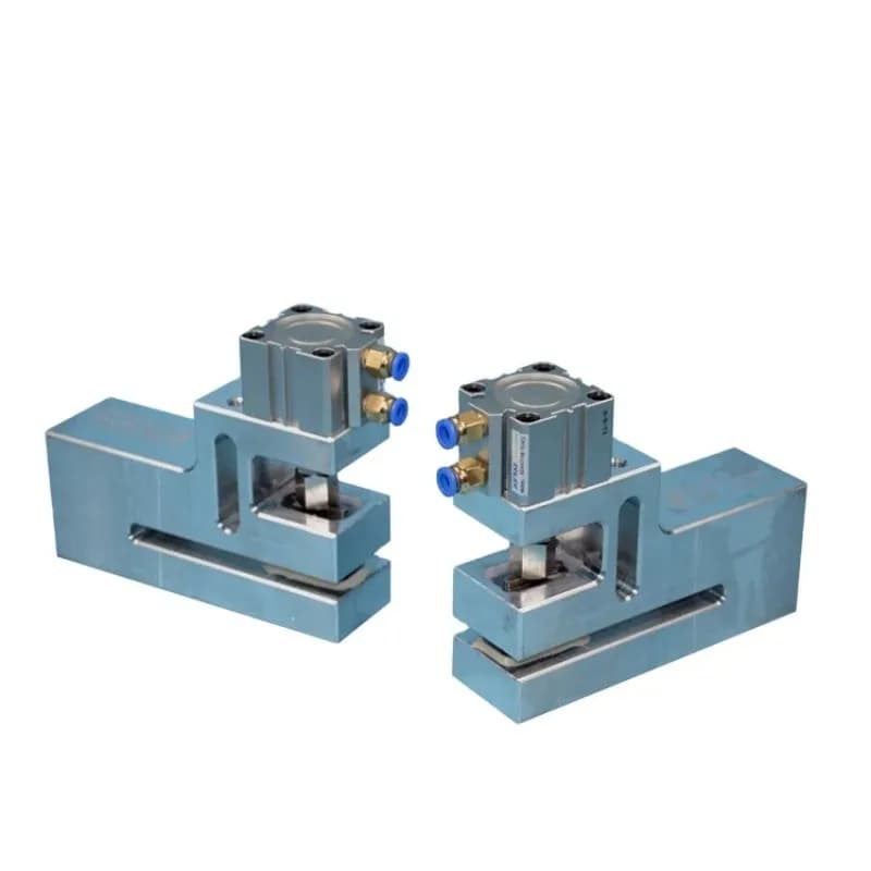 Aluminum Alloy Mould Base Pneumatic Butterfly Hole Puncher High Speed Punching for Various Bags