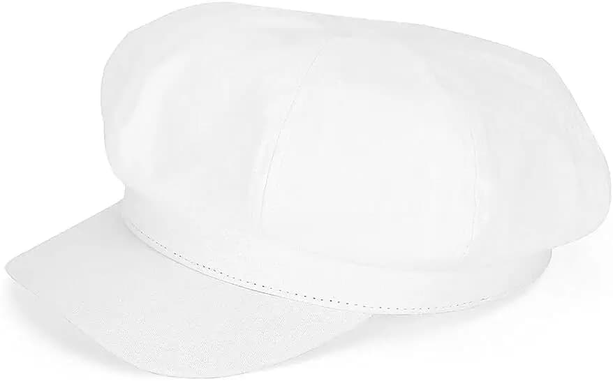 Cappello da Giornale Regolabile da Donna, Berretto con Visiera, Stile Newsboy/Baker Boy/Paperboy