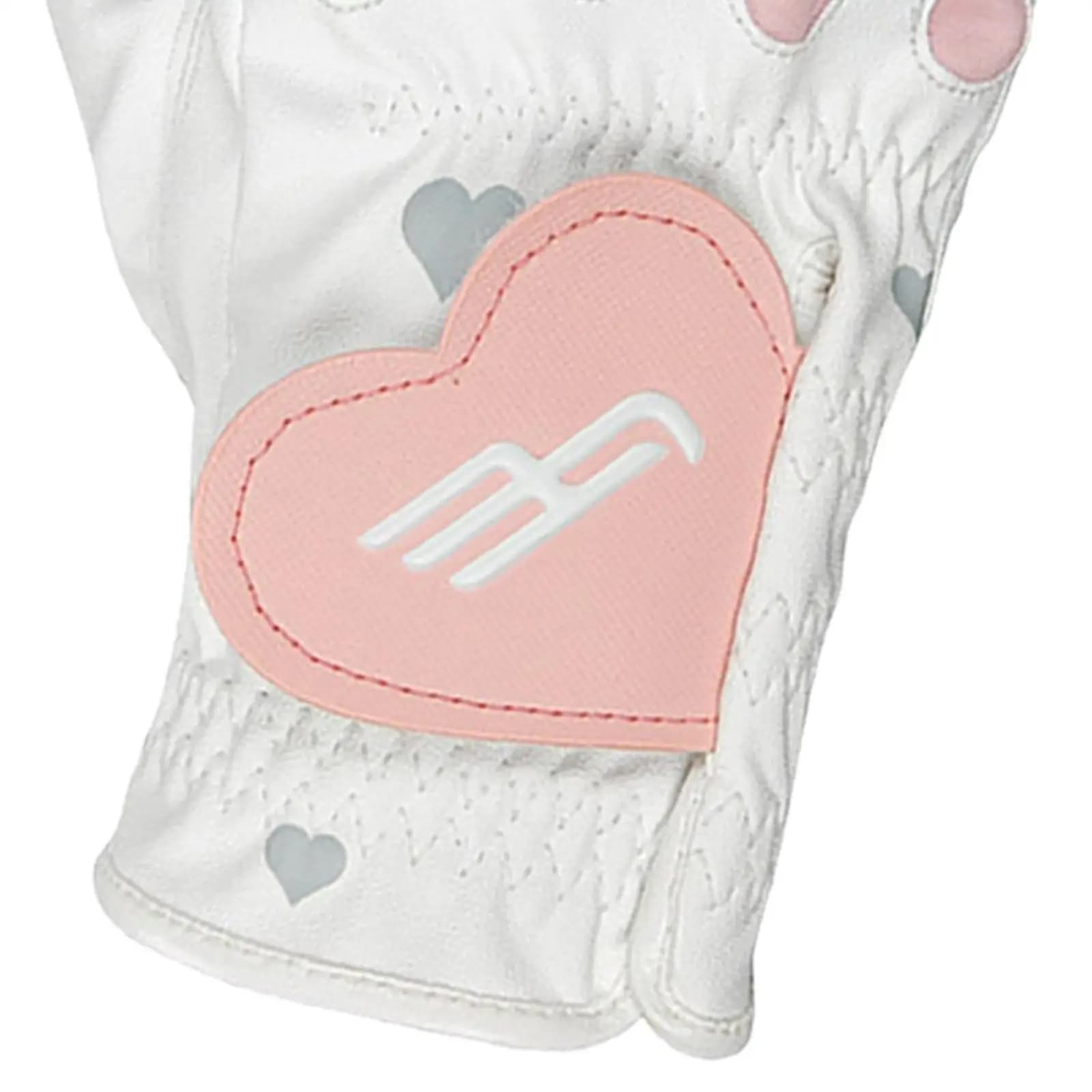 2 Pieces Women's Non-slip Gloves, Left and Right Hand Gloves, Flexible and Absorbent, Universal Golf Gloves for Gym