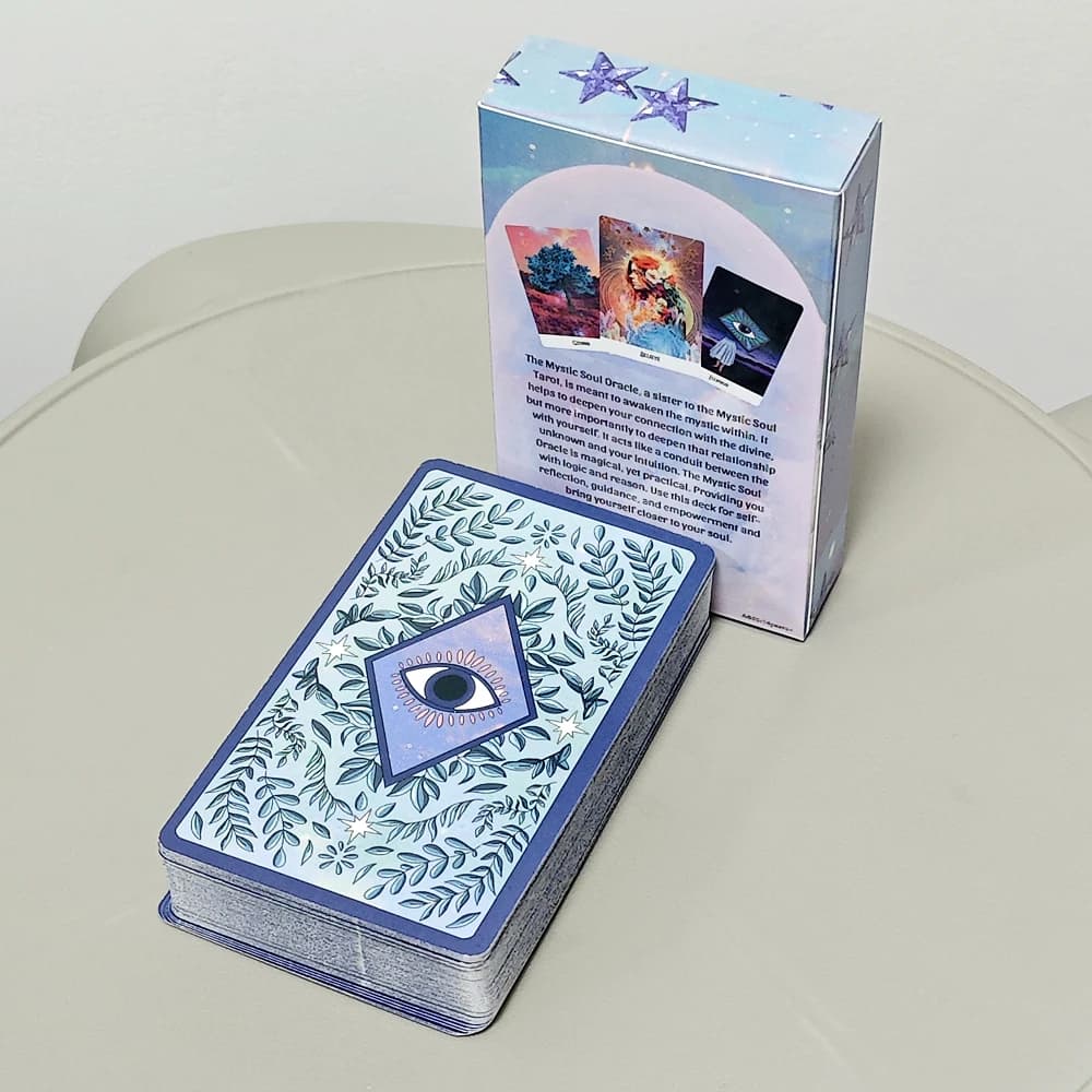 Mystic Soul Oracle 60 carte in questo mazzo 10,3*6 cm per autodiflessione e guida