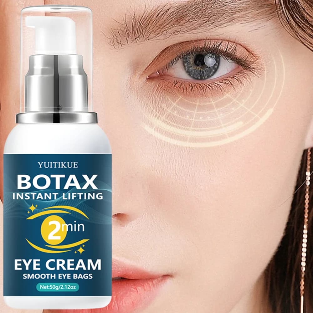 Instant Firm Botax Eye Cream Erase Eye Bags Wrinkles Dark Spot Deep Moisturizer Lifting Sagging Aging Eye Skin 50g
